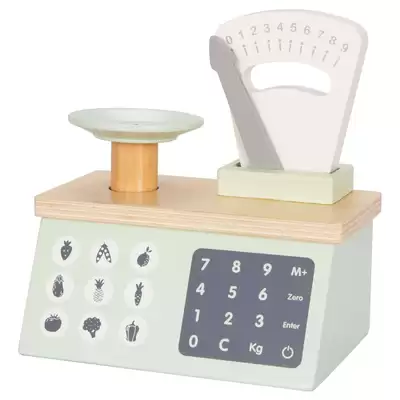 Olly and Oby Wooden Weighing Scales