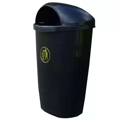 Regent Hooded Wall Mounted Litter Bin 50l