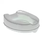 Raised Toilet Seat White 4