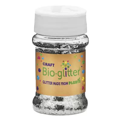 Craft Bio Glitter 40g - Colour: Silver