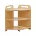 Wooden Corner Unit H660mm