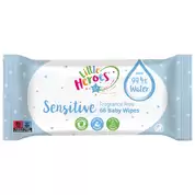 Little Heroes Sensitive Baby Water Wipes 66 Pack