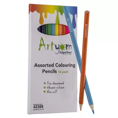 Artyom Colouring Pencils Assorted - Pack Size: 12