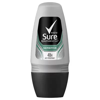 Sure Men Sensitive Roll On 50ml 6 Pack