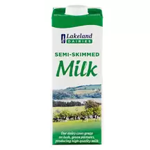 Semi Skimmed Milk Long Life 1 Litre 12 Pack