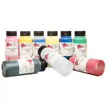 Acrylic Paint Assorted 500ml 10 Pack