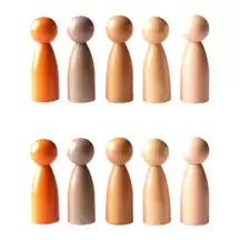 Peg People of The World 10 Pack