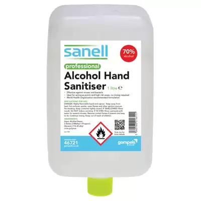 Sanell Alcohol Hand Gel 1000ml Cartridge 3 Pack G1p100