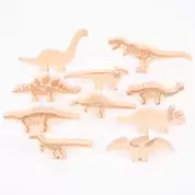 Dinosaur Wooden Blocks 10 Pack