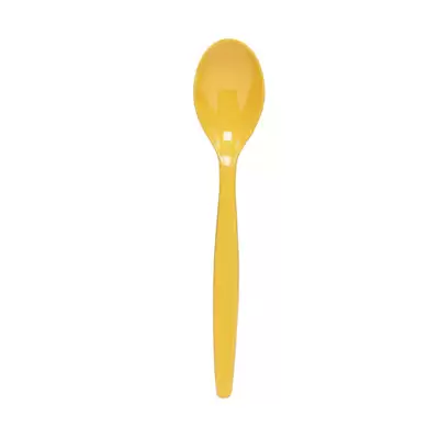 Harfield Polycarbonate Teaspoons - Colour: Yellow