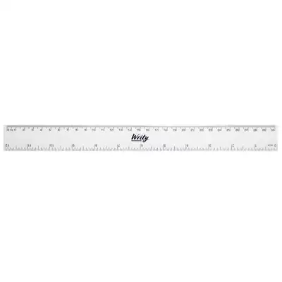 Writy Shatter Resistant Ruler 30cm 24 Pack