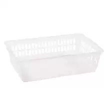 Medium Storage Basket Clear