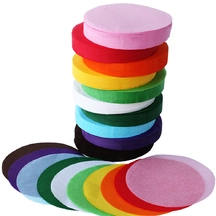 Tissue Paper Circles Assorted 10cm 4600 Sheets