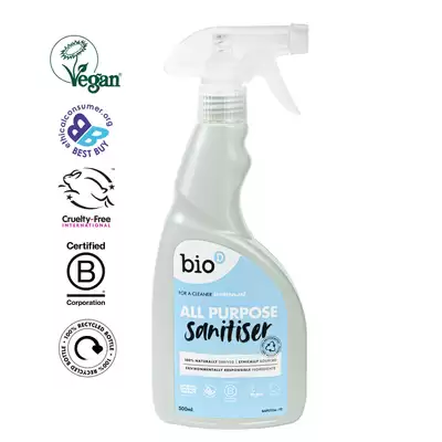 Bio-D All Purpose Sanitiser - Pack: 500ml 12 Pack