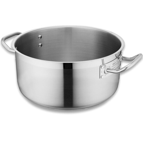 Casserole / Stew Pan Stainless Steel 280mm / 8l - Gompels HealthCare