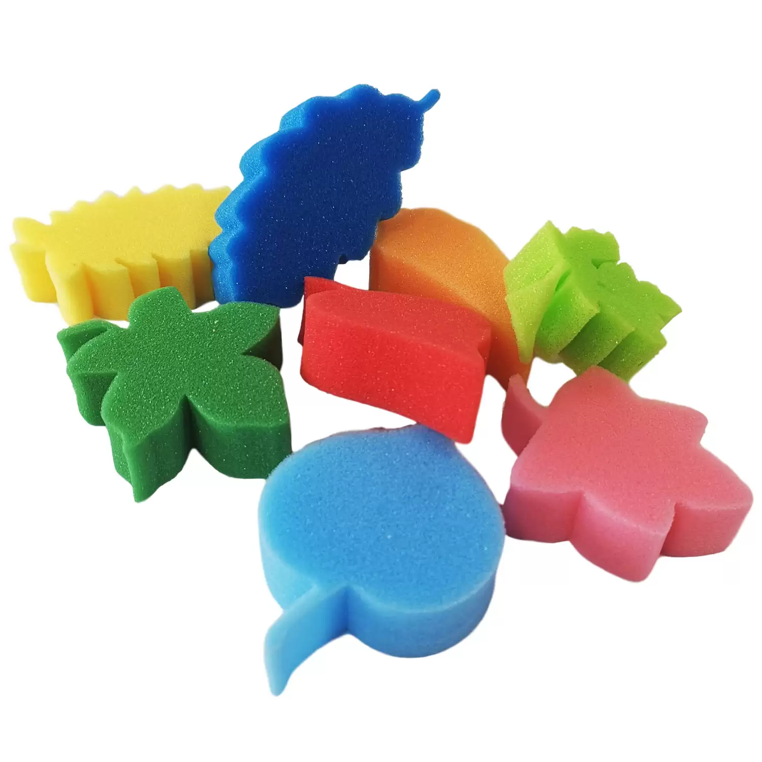 Foam Leaves Assorted 8 Pack - Gompels - Care & Nursery Supply