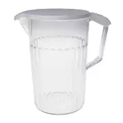 Swixz Polycarbonate Clear Jug With White Lid 1.4 Litre