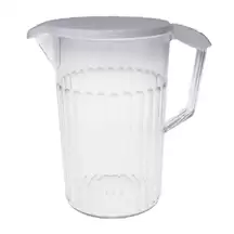 Swixz Polycarbonate Clear Jug With White Lid 1.4 Litre