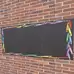 Long Indoor/Outdoor Mural Chalkboard