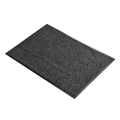 Microfibre Washable Doormat Black - Size: 60cm X 80cm