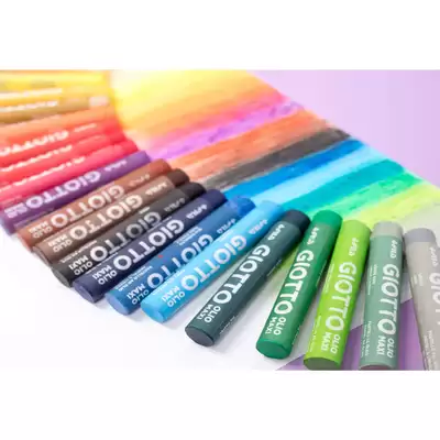 Giotto Assorted Oil Pastels 12 Pack