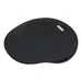 Gel Mouse Mat With Wrist Support Black