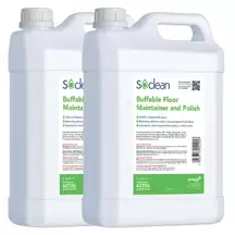 Soclean Buffable Floor Maintainer and Polish 5 Litre 2 Pack