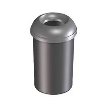 Addis 50 Ltr Open Top Bin Silver