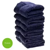 Prussian Dark Blue Hand Towel 50x90cm 500gm x 6