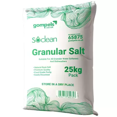 Soclean Granular Salt 25kg G3p95