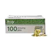 Writy Drawing Pins 100 Pack