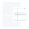 A4 Lined Paper 8mm With Feint Margin 500 Sheets