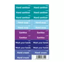 Dispenser Identification Labels 22 Sheet