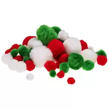 Artyom Pom Poms Tricolour Assorted 500 Pack