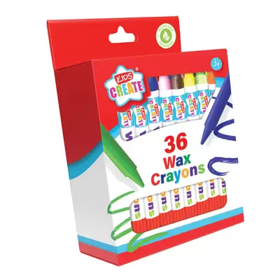 Crayons Assorted 36 Pack G3p95