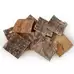 Natural Bark Squares 10 Pack