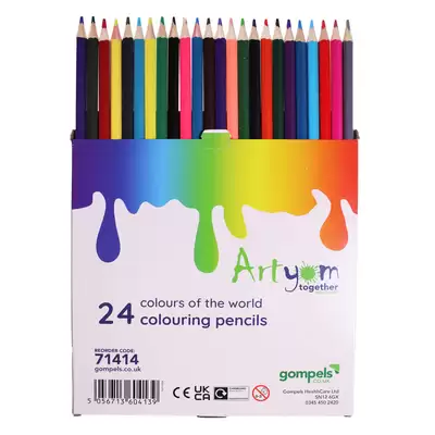 Artyom Colours of The World Assorted Pencils 24 Pack