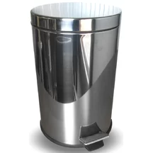 Soclean Pedal Bin Mirrored Stainless Steel 12l