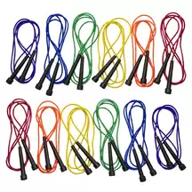 Skipping Ropes 2.2m Assorted 12 Pack