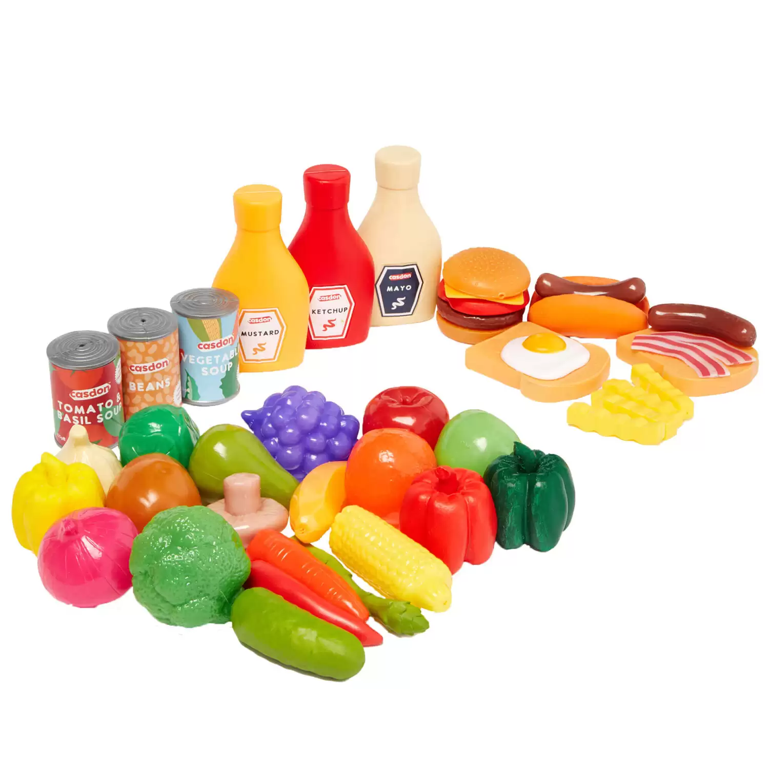 Play Food Set 44 Pack Gompels Care Education Supplies