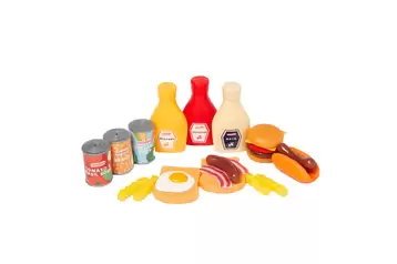 Play Food Set 44 Pack Gompels Care Education Supplies