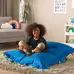 Floor Cushion With Touch Tags Blue