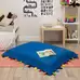 Floor Cushion With Touch Tags Blue