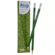 Writy HB Pencils With Rubber 12 Pack