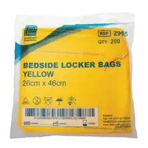 Bags Yellow Disposable+tape200