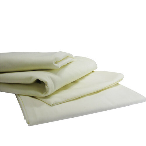 Flame Retardant Single Flat Sheet Ivory - Gompels HealthCare Wholesale ...