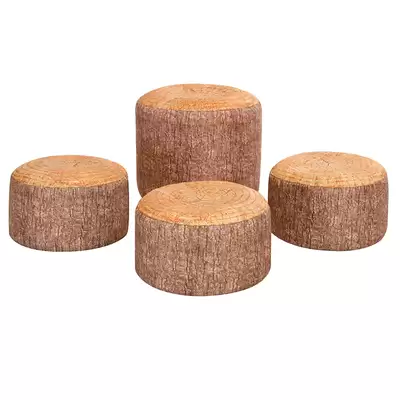 Tree Stump Soft Seats 4 Pack