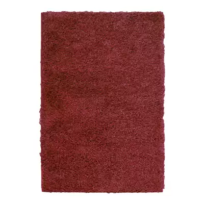 Shaggy Rug 120x170cm - Colour: Red