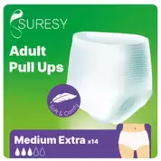 Suresy Adult Pull Ups Medium Extra 14 Pack