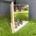 Wooden 4 Way Mirror